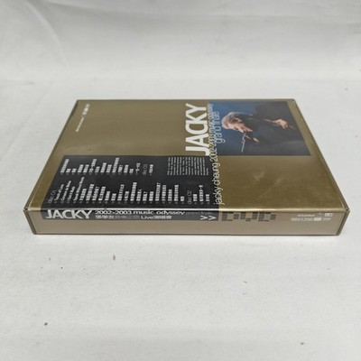 JACKY 2002-2003 grand finale music odyssey 張學友音樂之旅LIVE 演唱會 純金珍藏版 －－－2DVD+1張卡拉OK版