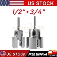 2pcs Integrated Internal  External Pipe Threading-Tool,PVC Pipe Threader Kit