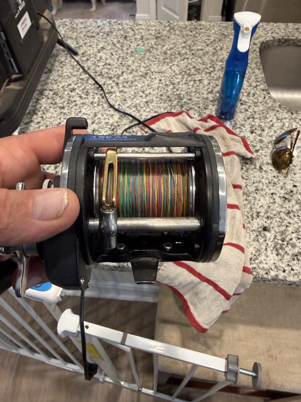 OKUMA Convector 45L With 50 Pound Braid