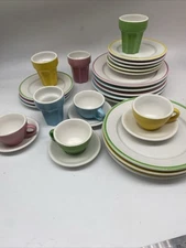 Child’s Pastel Tea Set Ikea Duknig 28 Pc Extra Plates