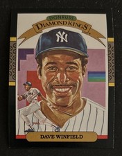 1987 Leaf Canadian Diamond Kings Dave Winfield Baseball Card #20 Yankees HOF OF