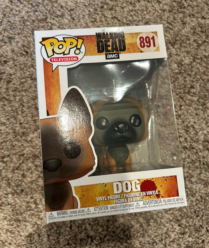 Funko Pop! Television The Walking Dead Dog #891 Vinyl Figure Boxed