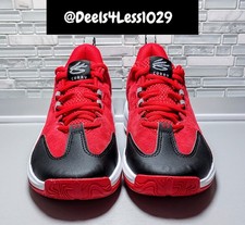 Under Armour Curry 3Z 25 SDE Kids Size 5Y Red Black White 6001882-600