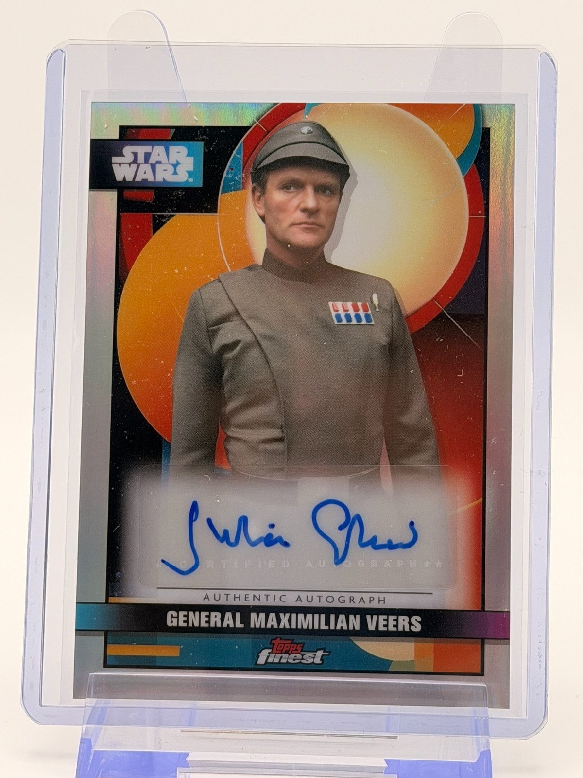 2024 Topps Finest Star Wars Julian Glover Auto General Veers #FA-JG