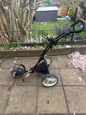 Motocaddy M1 Lite Golf Push trolley, Black, EASILOCK, Storage Bag, good decent