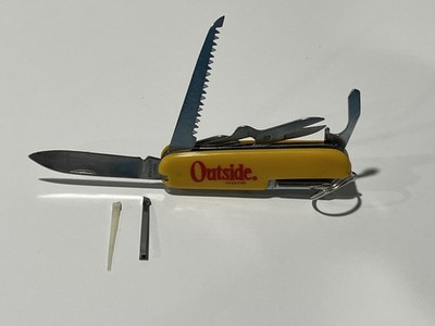 Vintage Outside Magazine Promotional Pocket Knife 10-function Multi-tool