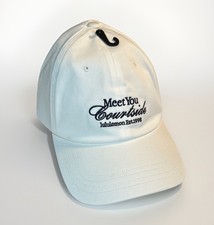 Lululemon Classic Ball Cap White "Meet You Courtside" Unisex L/XL NWT