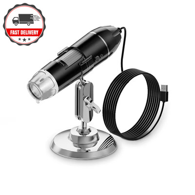 1600X 3in1 Digital Mikroskop Kamera, Tragbares USB Typ-C Elektronisches Mikroskop