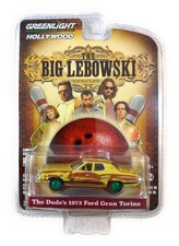 chase! Greenlight 1:64 The Big Lebowski The Dude's 1973 Ford Gran Torino 44780D