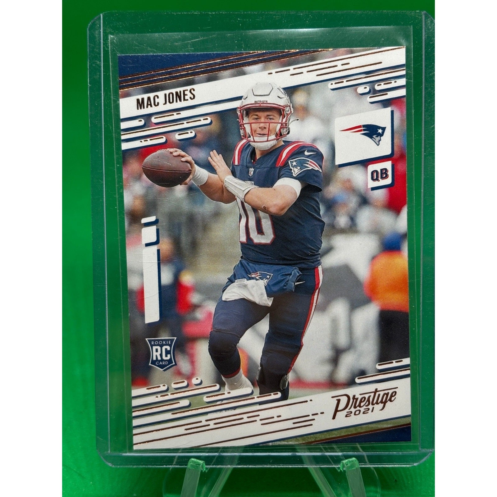 2021 Panini Chronicles Prestige RC #205 Mac Jones New England Patriots