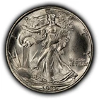 1936 50c Walking Liberty Silver Half Dollar - BU - SKU-H3921