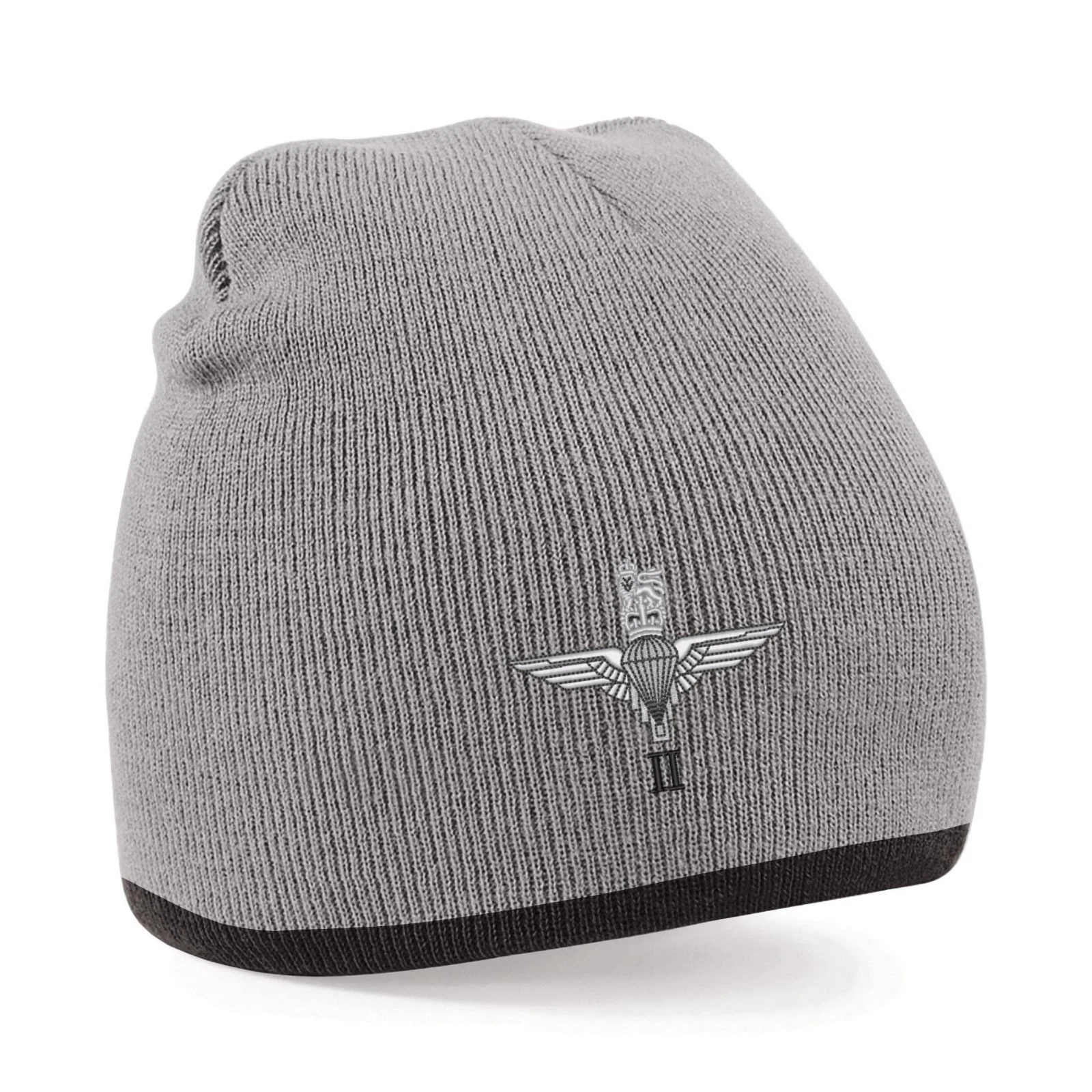OFFICIAL Parachute Regiment II (2 PARA) Beanie Hat with Embroidered Logo