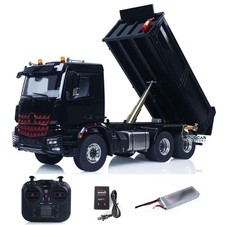 Telaio in metallo 6x6 3348 RC dumper idraulico 1/14 RTR camion ribaltabile NO blocco batteria