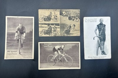 Early 1900s Cycling Postcards Excelsior & Göricke Rad - Thorvald Ellegaard