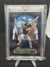 2025 Panini Three and Two Travis Bazzana Downtown #20 Cleveland Guardians