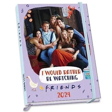 Friends 2024 Diary, Week To View A5 Size Diary,... by Danilo Promotions Lt Diary