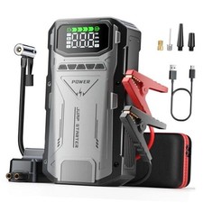 Jump Starter with Air Compressor Jump Box Car Battery Charger, Portable 4000A