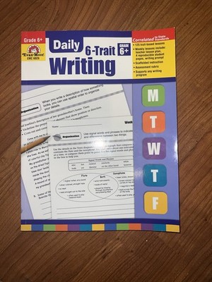 Daily 6-Trait Writing Ser.: Daily 6-Trait Writing Grade 6+ by Evan-Moor