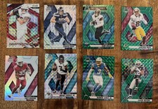 2025 Panini Mosaic Silver Green & Mosaic Color Lot (8) McBride Benson Kupp BTJ