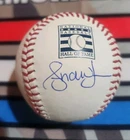 Andruw Jones signed Baseball JSA HOF Cert Clean Ball Hall Of Fame