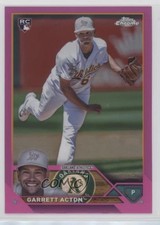2023 Topps Chrome Update Pink Refractor Garrett Acton #USC180 16en