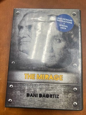 THE MIRAGE by Dani DaOrtiz   DVD + Special Deck   New Open Box   Mentalism & Car