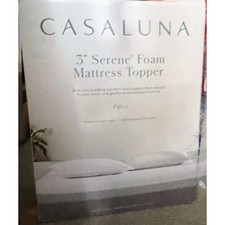     FULL 3" Serene Foam Mattress Topper - Casaluna