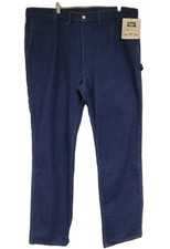 VINTAGE OSH KOSH CARPENTER JEANS MENS DEADSTOCK DENIM UNION MADE USA SIZE 42x34
