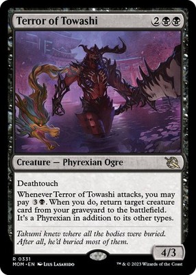 Terror of Towashi #331 (NM) March of the Machine MTG
