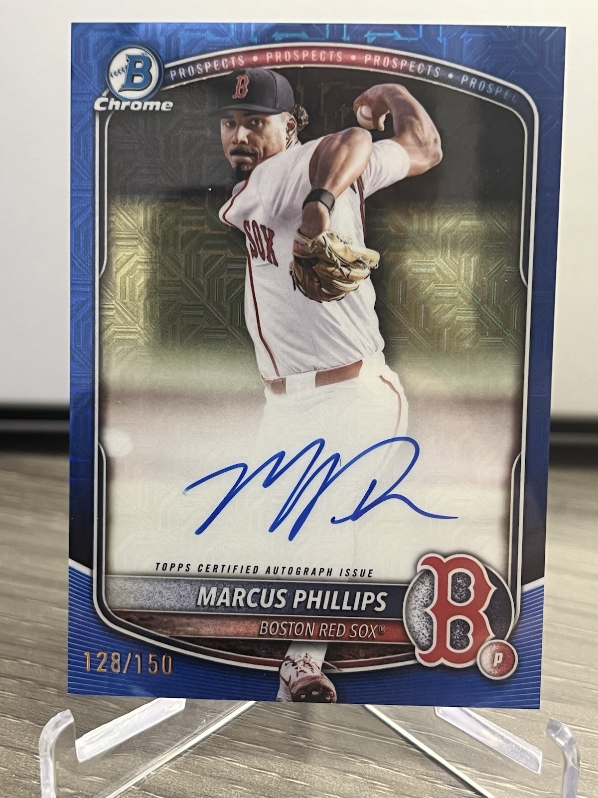 2025 Bowman Draft - Mega Box Chrome Prospect Autographs Marcus Phillips #BMA-MP