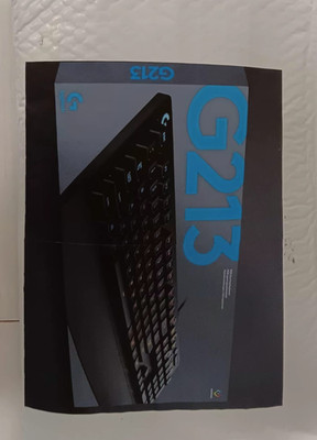 Logitech G213 Prodigy Gaming Keyboard - Black - No packaging