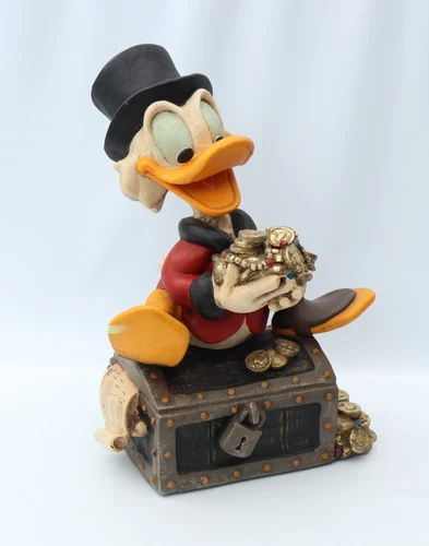 Large Scrooge McDuck Statue Peter Mook Disney Store Display Unit Big Fig