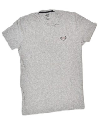 RIFLE Herren T-Shirt Large Grau Baumwolle WW04