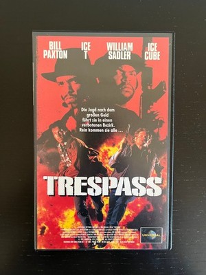 Trespass VHS RAR Ice Cube Ice T Selten Guter Zustand 