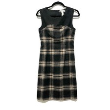 Banana Republic Womens Wool Blend Dress 2 Twee Dark Academia Literary Chic