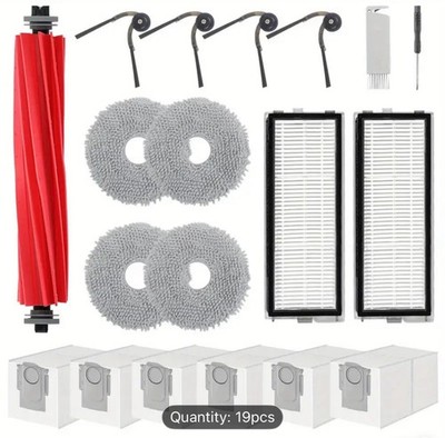Ersatzteile kompatibel mit Roborock QV 35S / QV 35A / QR 598 / QR 798 [3EF]