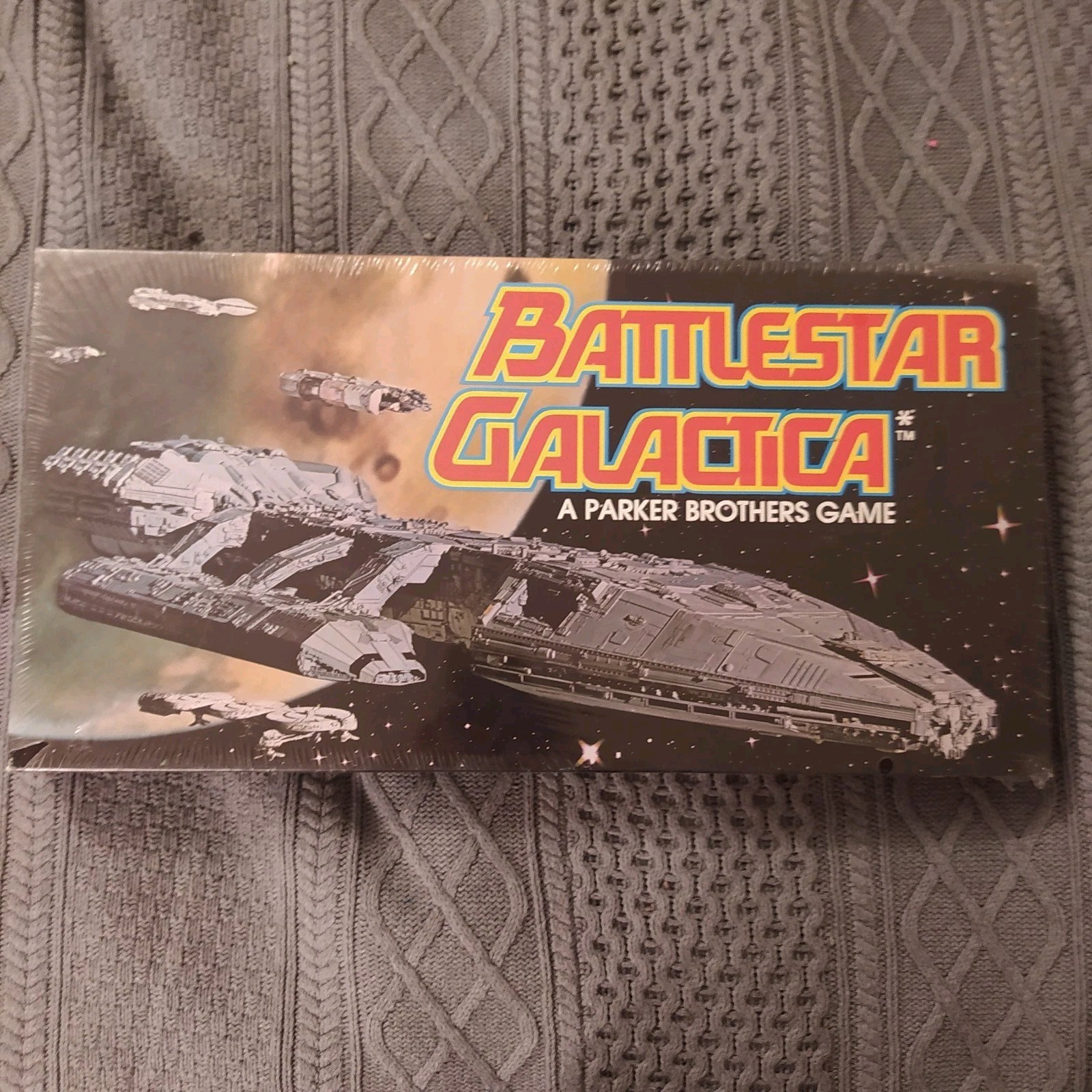 VINTAGE FACTORY SEALED BATTLESTAR GALACTICA PARKER BROTHERS BOARD GAME 1978 NOS