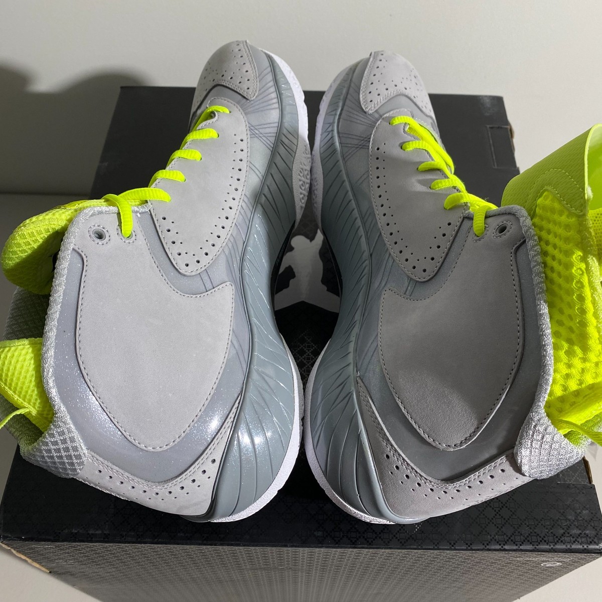 Size 12 - Air Jordan 2012 Wolf Grey Sneakers Mens 484654-001 Lace Up Ship Fast! | eBay