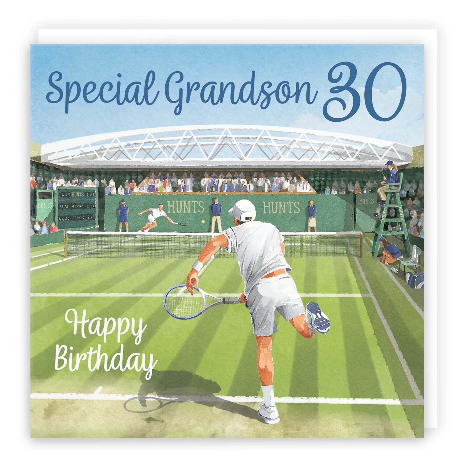 30th Grandson Tennis Birthday Card Milo's Gallery