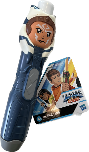Star Wars Rp Lichtschwert Laserschwert Leuchtschwert Squad Ahsoka Tano Neu-image
