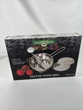 Granite Ware 2qt Deluxe Food Mill # 0722 New