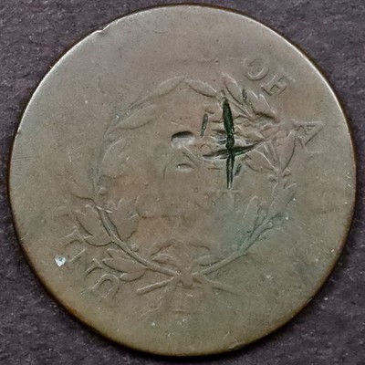 1795 1c Liberty Cap Plain Edged Large Cent - AG | eBay