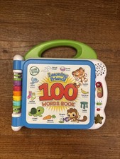 Leap Frog Learning Friends 100 Words Book English and Spanish learning mode