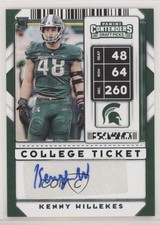 2020 Panini Contenders Draft Picks College Ticket Kenny Willekes #227 Auto 0hw3