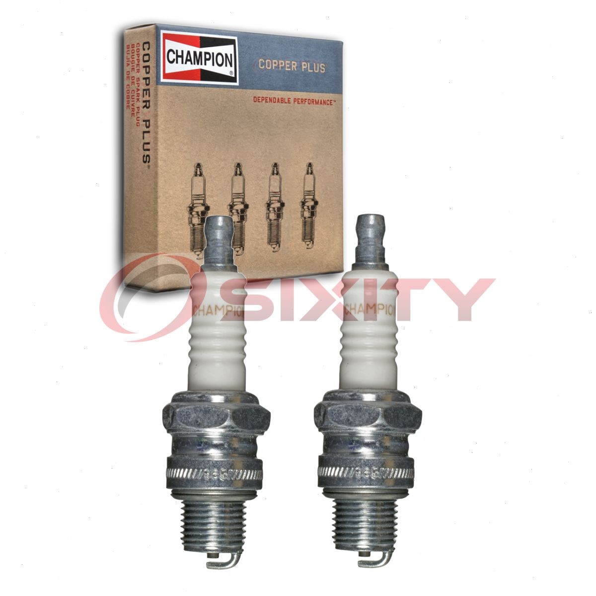 2 pc Champion Copper Plus 941-1 Spark Plugs for QL77CC 4322 1466 Ignition ed