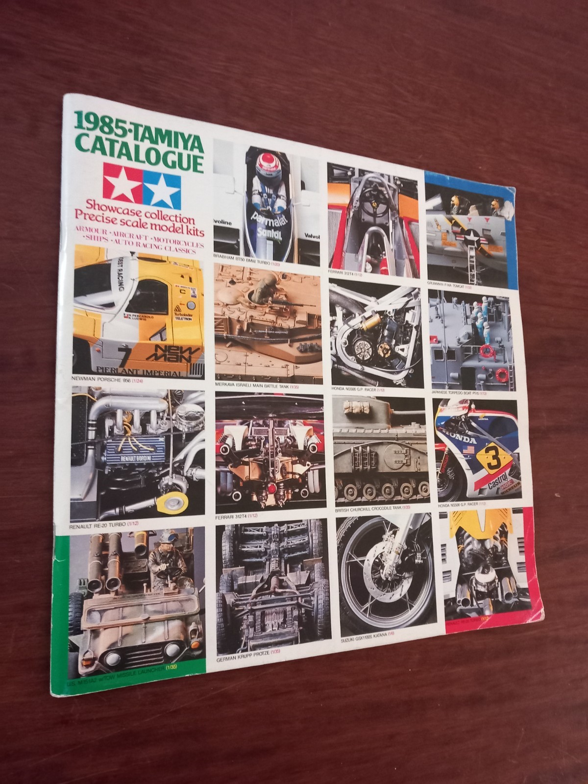 B5688 CATALOGO TAMIYA MODEL KITS 1985