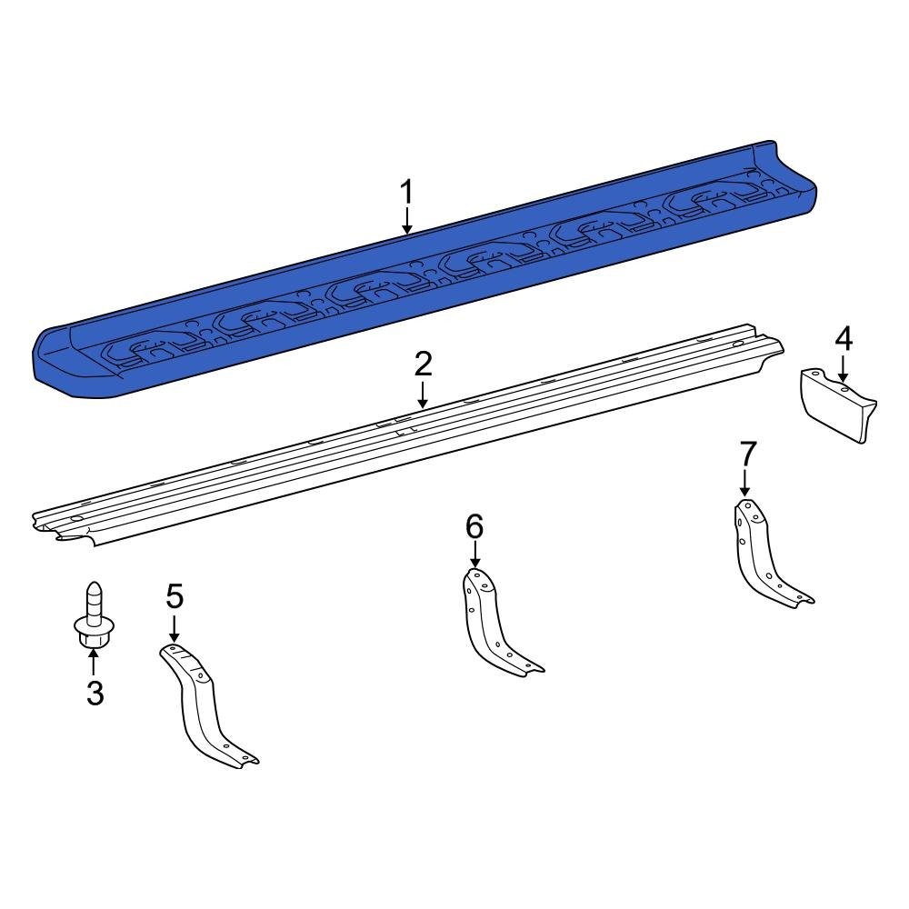 2010-2020 Toyota 4runner Running Boards 5th Gen OEM for sale