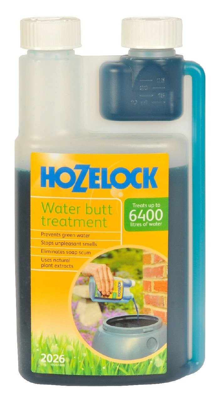 HOZELOCK  Waterbutt Treatment  Ideal for Water Butt, Nontoxic, Prevents Unple...