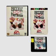 Bill Walsh College Football 95 (Sega Genesis 1994) Manual Included (untested) 