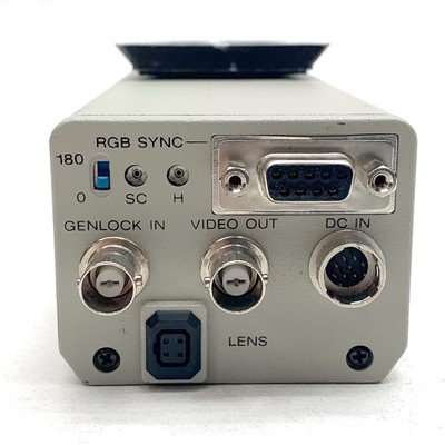 Sony CCD-IRIS/RGB Hyper HAD Color Video Camera w/HV0614 Canon F1.4